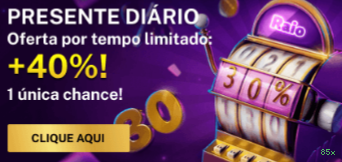 Controles de paJogonto e BRL em 85x